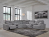 Modmax II Power Reclining Sectional with Audio Consoles - US Furniture & Mattress (Waterbury,CT)*