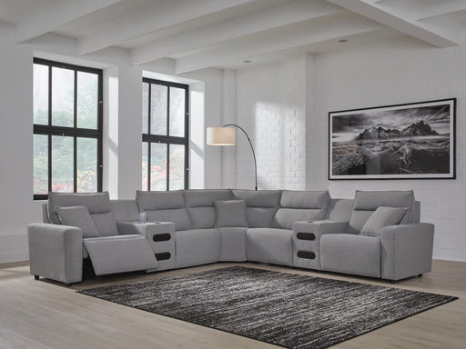 Modmax II Power Reclining Sectional with Audio Consoles - US Furniture & Mattress (Waterbury,CT)*