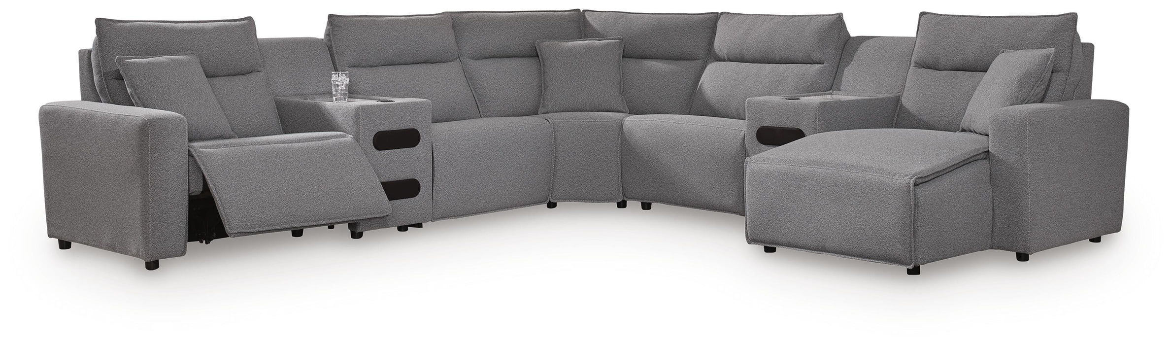 Modmax Power Reclining Sectional with Chaise - US Furniture & Mattress (Waterbury,CT)*