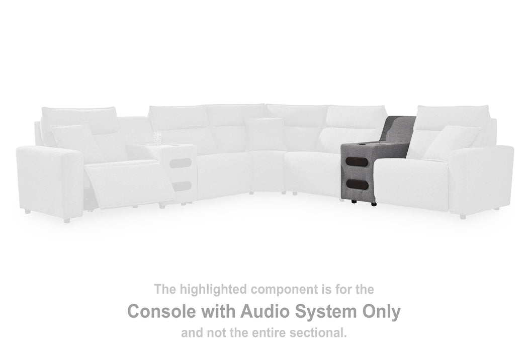 Modmax Reclining Sectional with Audio Console - US Furniture & Mattress (Waterbury,CT)*