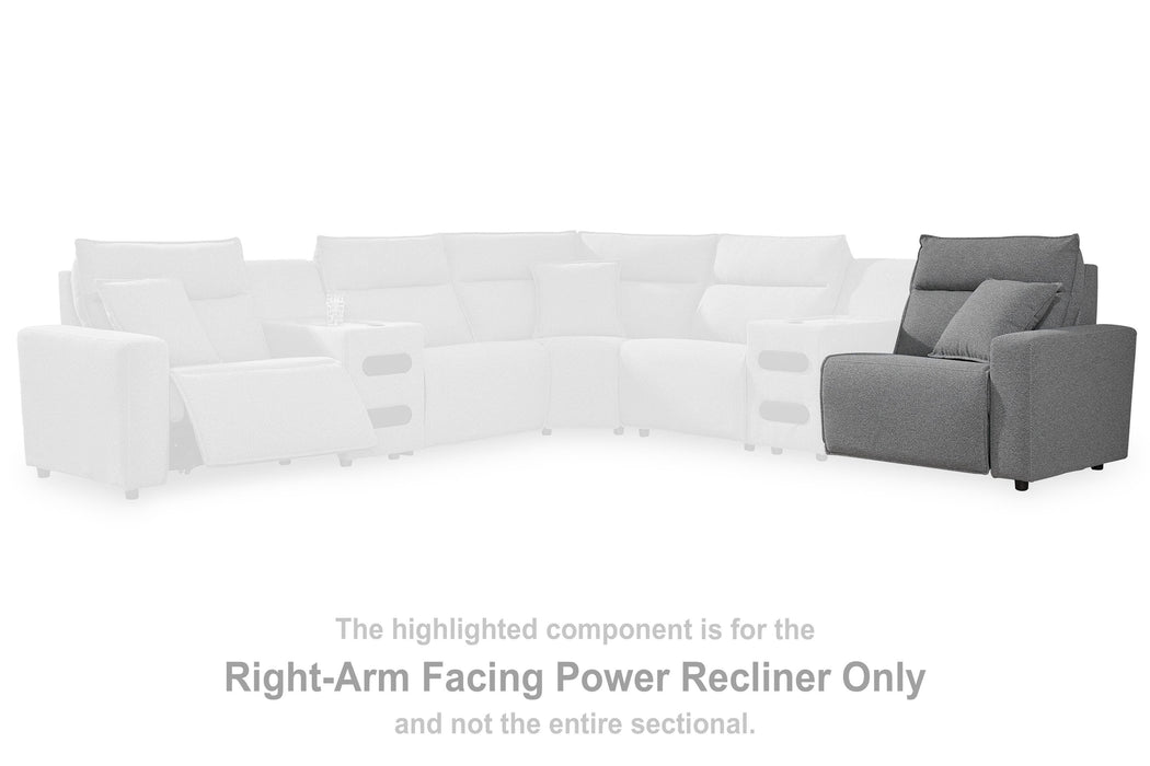 Modmax Reclining Sectional with Audio Console - US Furniture & Mattress (Waterbury,CT)*