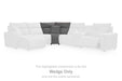Modmax Reclining Sectional with Audio Console - US Furniture & Mattress (Waterbury,CT)*