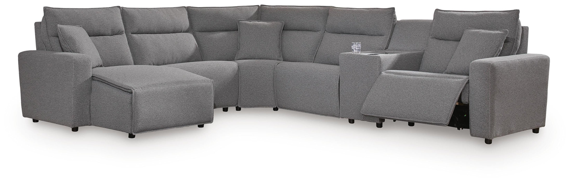 Modmax Power Reclining Sectional with Chaise - US Furniture & Mattress (Waterbury,CT)*