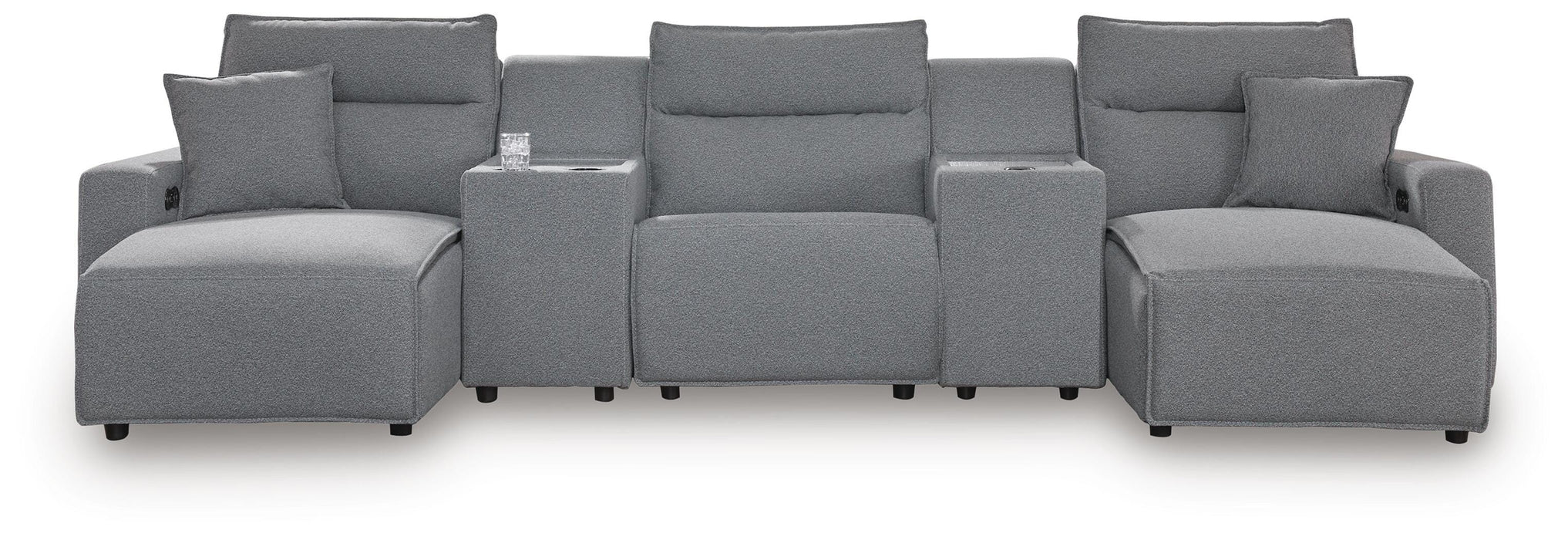 Modmax Power Reclining Sectional with Chaise - US Furniture & Mattress (Waterbury,CT)*