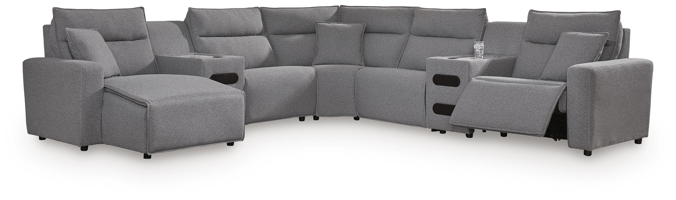 Modmax Power Reclining Sectional with Chaise - US Furniture & Mattress (Waterbury,CT)*