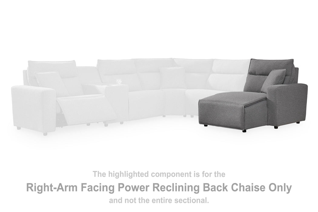Modmax Power Reclining Sectional with Chaise - US Furniture & Mattress (Waterbury,CT)*