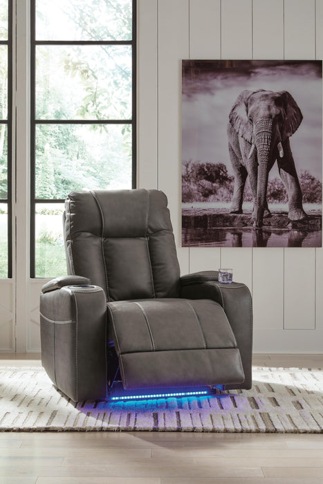 Feazada Power Recliner - US Furniture & Mattress (Waterbury,CT)*