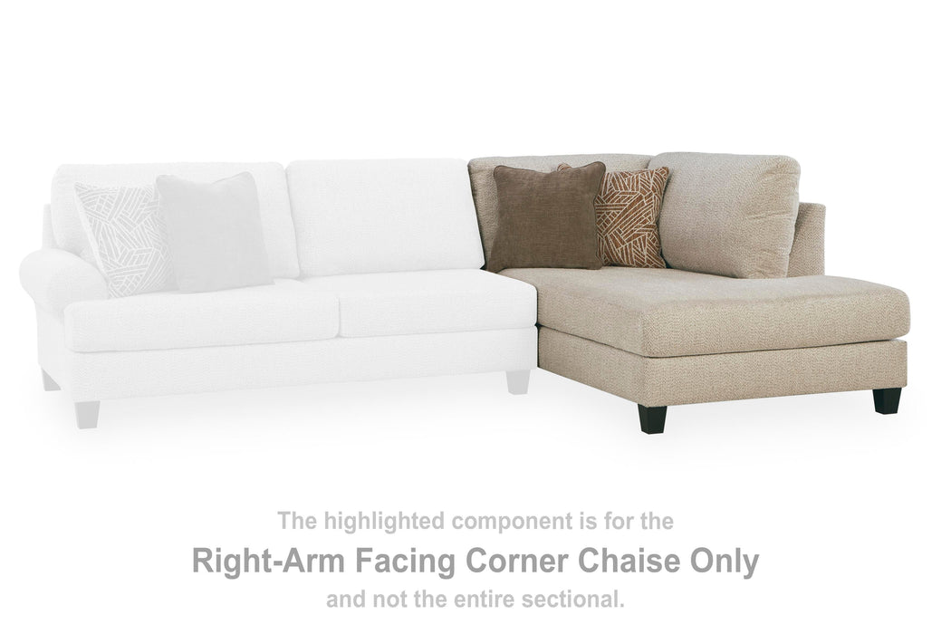 Steelwater Retreat Sectional with Chaise - US Furniture & Mattress (Waterbury,CT)*