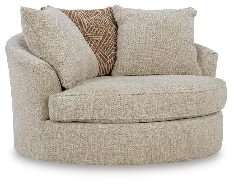 Steelwater Retreat Oversized Swivel Accent Chair - US Furniture & Mattress (Waterbury,CT)*