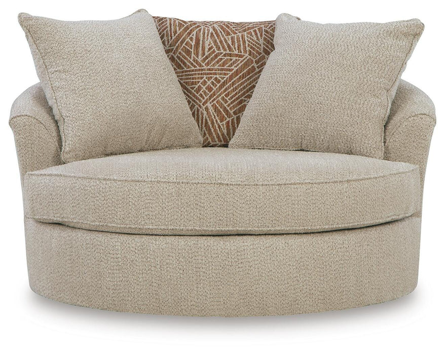 Steelwater Retreat Oversized Swivel Accent Chair - US Furniture & Mattress (Waterbury,CT)*