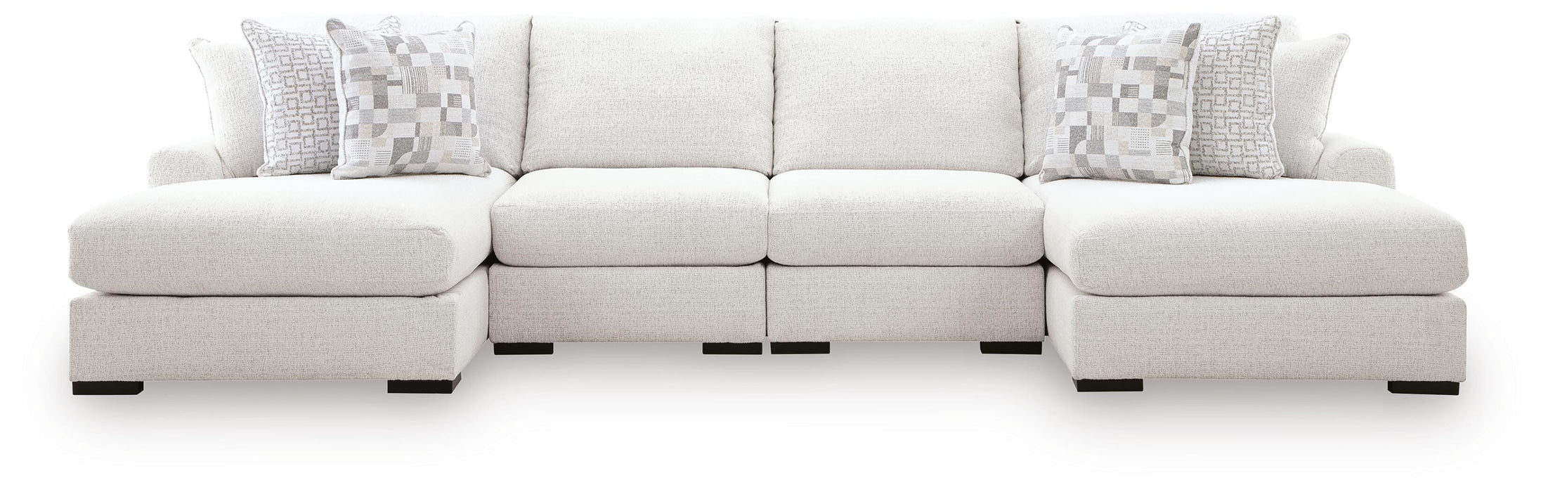 Misty-Lakes Double Chaise Sectional - US Furniture & Mattress (Waterbury,CT)*