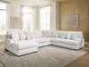 Misty-Lakes Sectional with Chaise - US Furniture & Mattress (Waterbury,CT)*