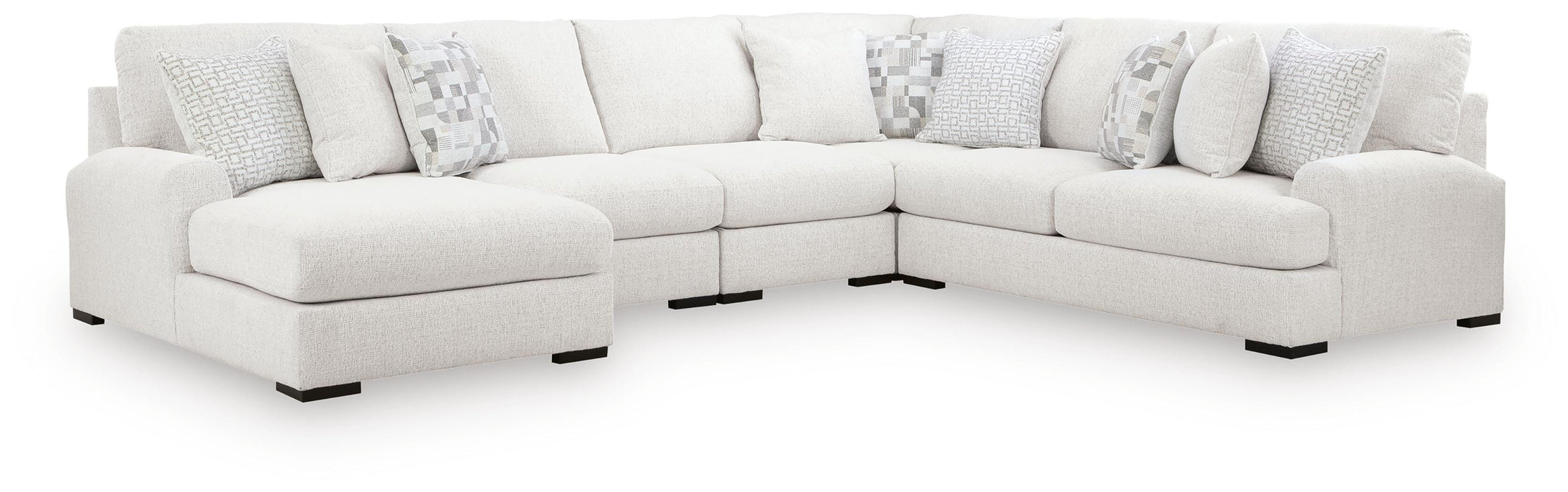 Misty-Lakes Sectional with Chaise - US Furniture & Mattress (Waterbury,CT)*