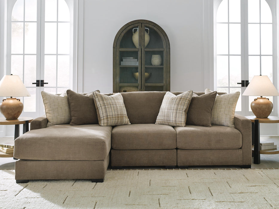 Camellia-Court Sectional with Chaise - US Furniture & Mattress (Waterbury,CT)*