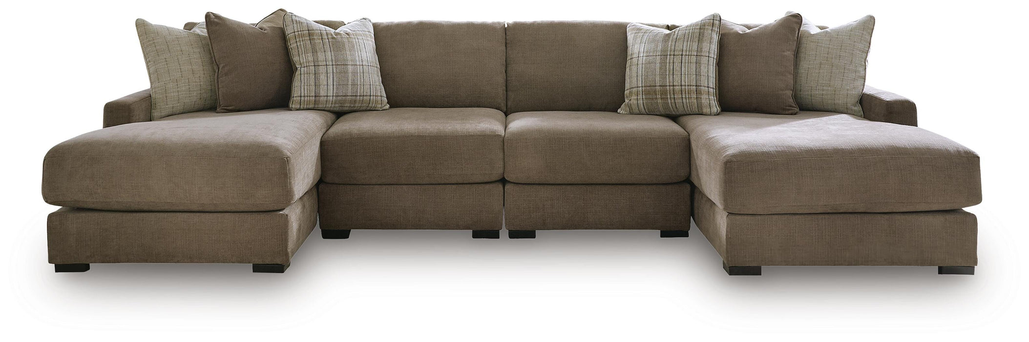 Camellia-Court Double Chaise Sectional - US Furniture & Mattress (Waterbury,CT)*