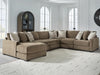 Camellia-Court Sectional with Chaise - US Furniture & Mattress (Waterbury,CT)*