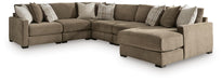 Camellia-Court Sectional with Chaise - US Furniture & Mattress (Waterbury,CT)*