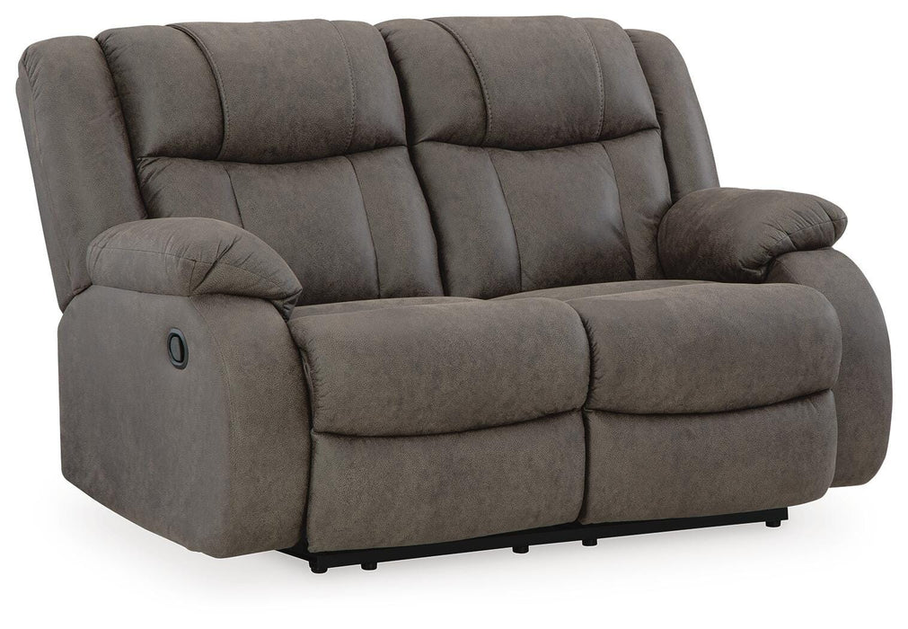 First Base Reclining Loveseat - US Furniture & Mattress (Waterbury,CT)*