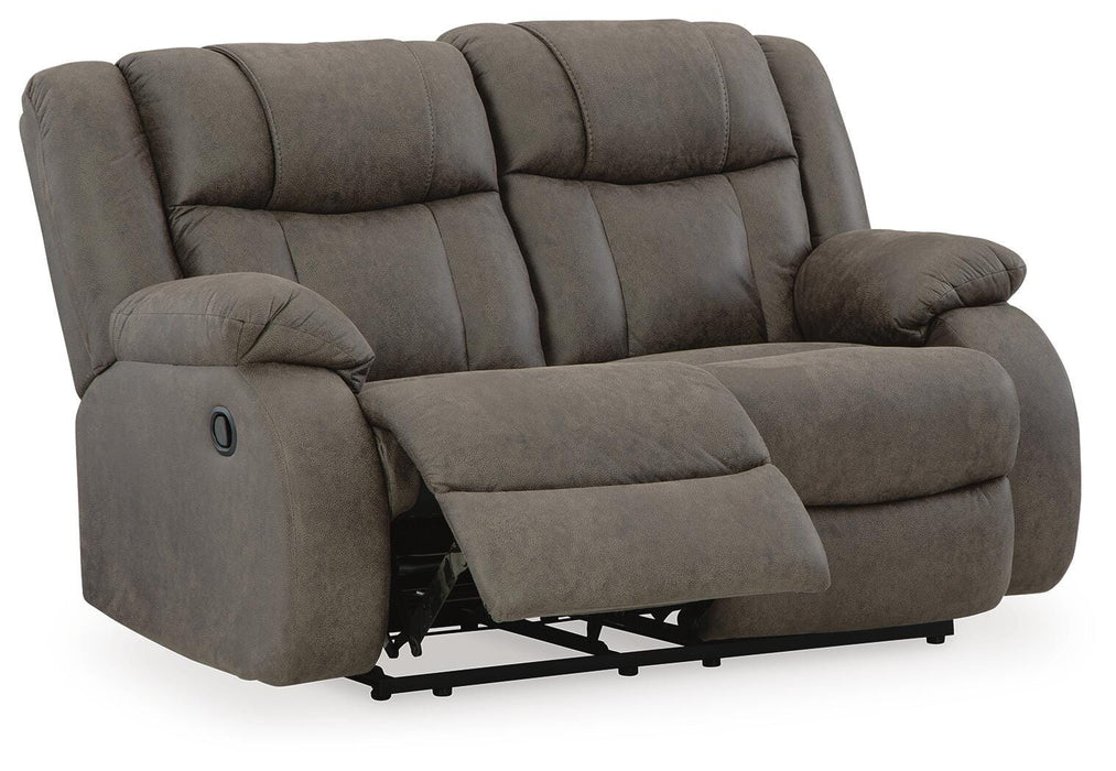 First Base Reclining Loveseat - US Furniture & Mattress (Waterbury,CT)*