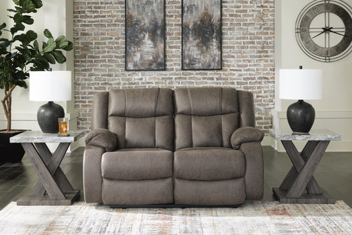 First Base Reclining Loveseat - US Furniture & Mattress (Waterbury,CT)*