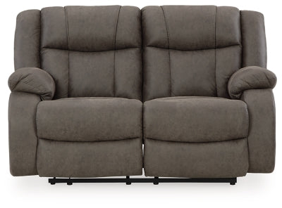 First Base Reclining Loveseat - US Furniture & Mattress (Waterbury,CT)*