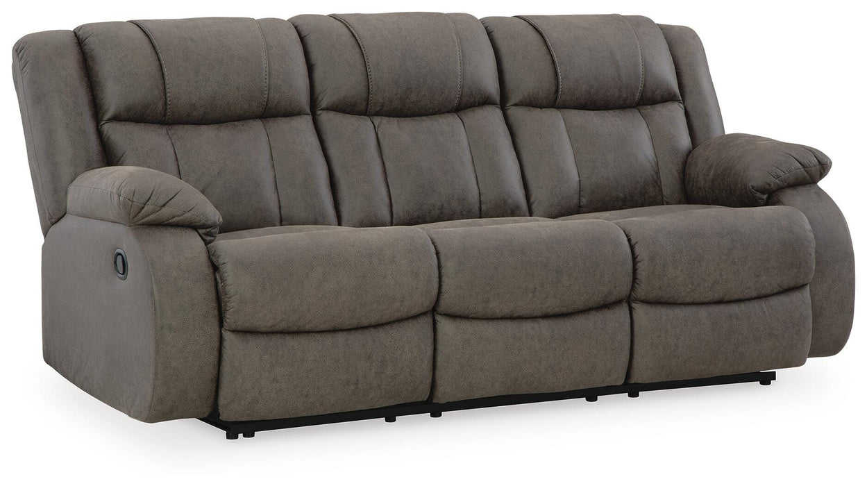 First Base Reclining Sofa - US Furniture & Mattress (Waterbury,CT)*