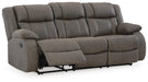 First Base Reclining Sofa - US Furniture & Mattress (Waterbury,CT)*