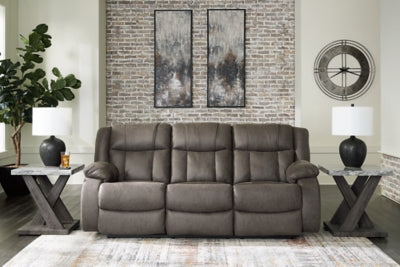 First Base Reclining Sofa - US Furniture & Mattress (Waterbury,CT)*