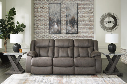 First Base Reclining Sofa - US Furniture & Mattress (Waterbury,CT)*
