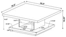 Reston Coffee Table - US Furniture & Mattress (Waterbury,CT)*