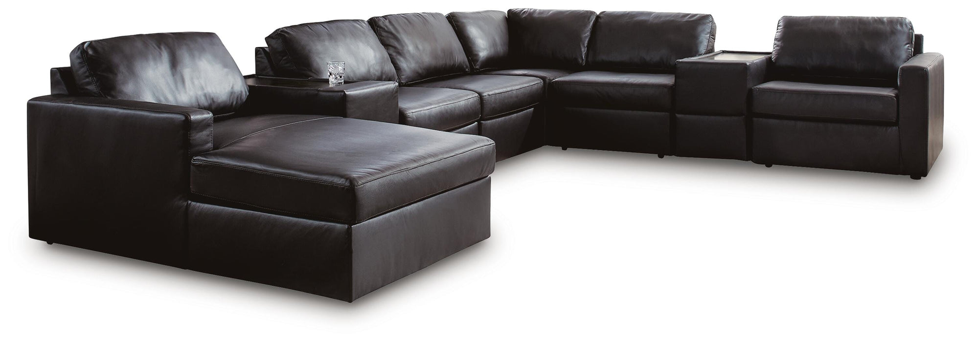 Modmax II Sectional with Chaise and Storage Consoles - US Furniture & Mattress (Waterbury,CT)*