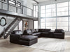 Modmax II Sectional with Chaise and Storage Consoles - US Furniture & Mattress (Waterbury,CT)*