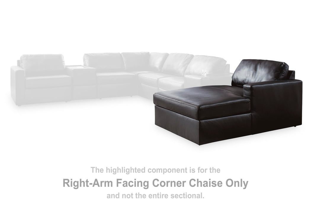 Modmax II Sectional with Chaise and Audio Consoles - US Furniture & Mattress (Waterbury,CT)*