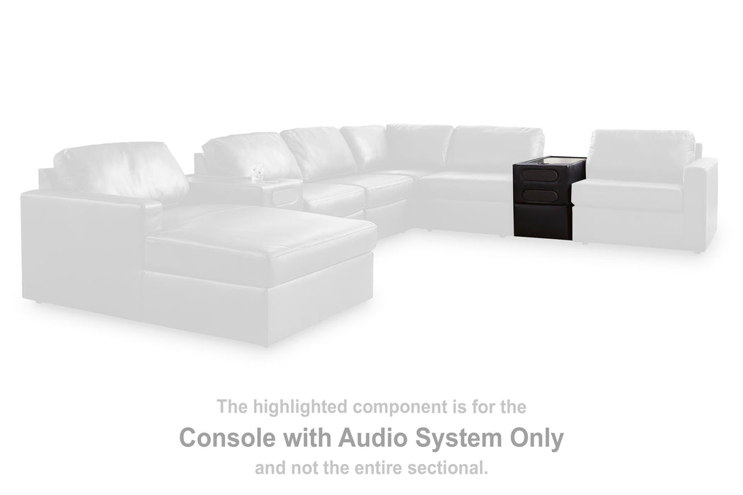 Modmax II Sectional Loveseat with Audio Console - US Furniture & Mattress (Waterbury,CT)*