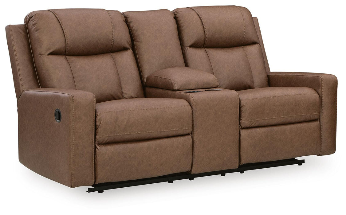 Mackmenville Reclining Loveseat with Console - US Furniture & Mattress (Waterbury,CT)*
