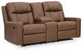 Mackmenville Reclining Loveseat with Console - US Furniture & Mattress (Waterbury,CT)*
