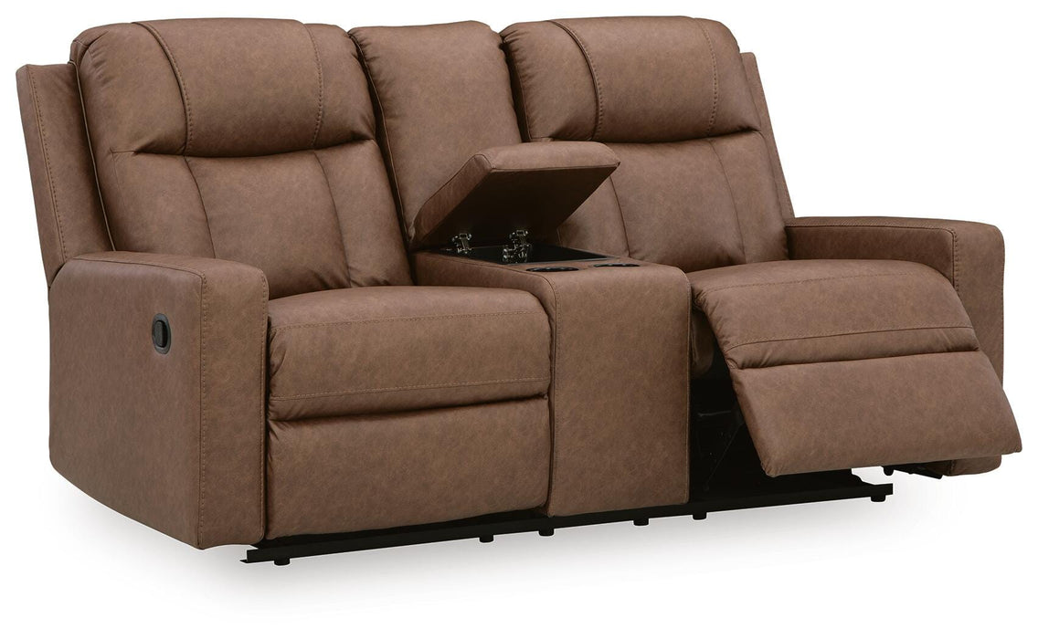 Mackmenville Reclining Loveseat with Console - US Furniture & Mattress (Waterbury,CT)*