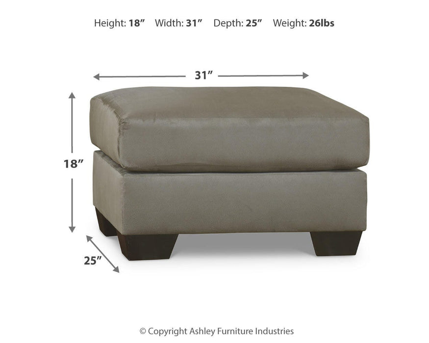 Darcy Ottoman - US Furniture & Mattress (Waterbury,CT)*