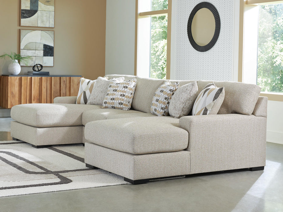 Laurelgrove Double Chaise Sectional - US Furniture & Mattress (Waterbury,CT)*