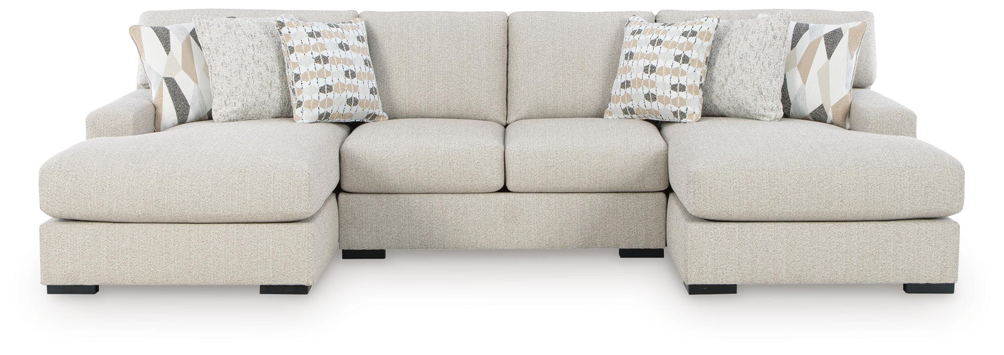 Laurelgrove Double Chaise Sectional - US Furniture & Mattress (Waterbury,CT)*