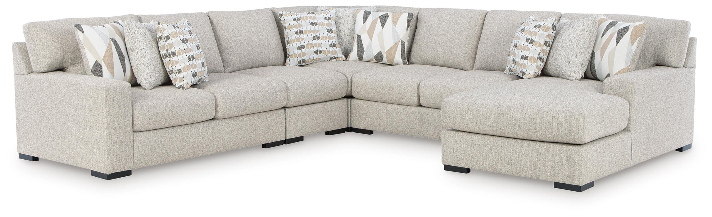Laurelgrove Sectional with Chaise - US Furniture & Mattress (Waterbury,CT)*