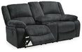 Draycoll Reclining Loveseat with Console - US Furniture & Mattress (Waterbury,CT)*