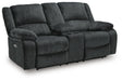 Draycoll Power Reclining Loveseat with Console - US Furniture & Mattress (Waterbury,CT)*