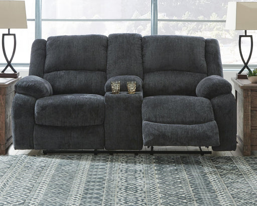 Draycoll Reclining Loveseat with Console - US Furniture & Mattress (Waterbury,CT)*