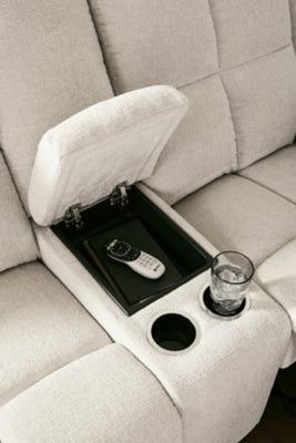 Orlen Reclining Loveseat with Console - US Furniture & Mattress (Waterbury,CT)*