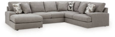 Lindon Sectional with Chaise - US Furniture & Mattress (Waterbury,CT)*