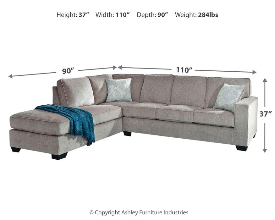Altari Sleeper Sectional with Chaise - US Furniture & Mattress (Waterbury,CT)*