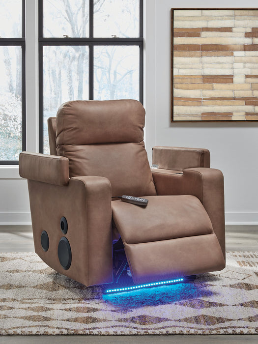 Lorrenton Power Glider Recliner with Audio System - US Furniture & Mattress (Waterbury,CT)*