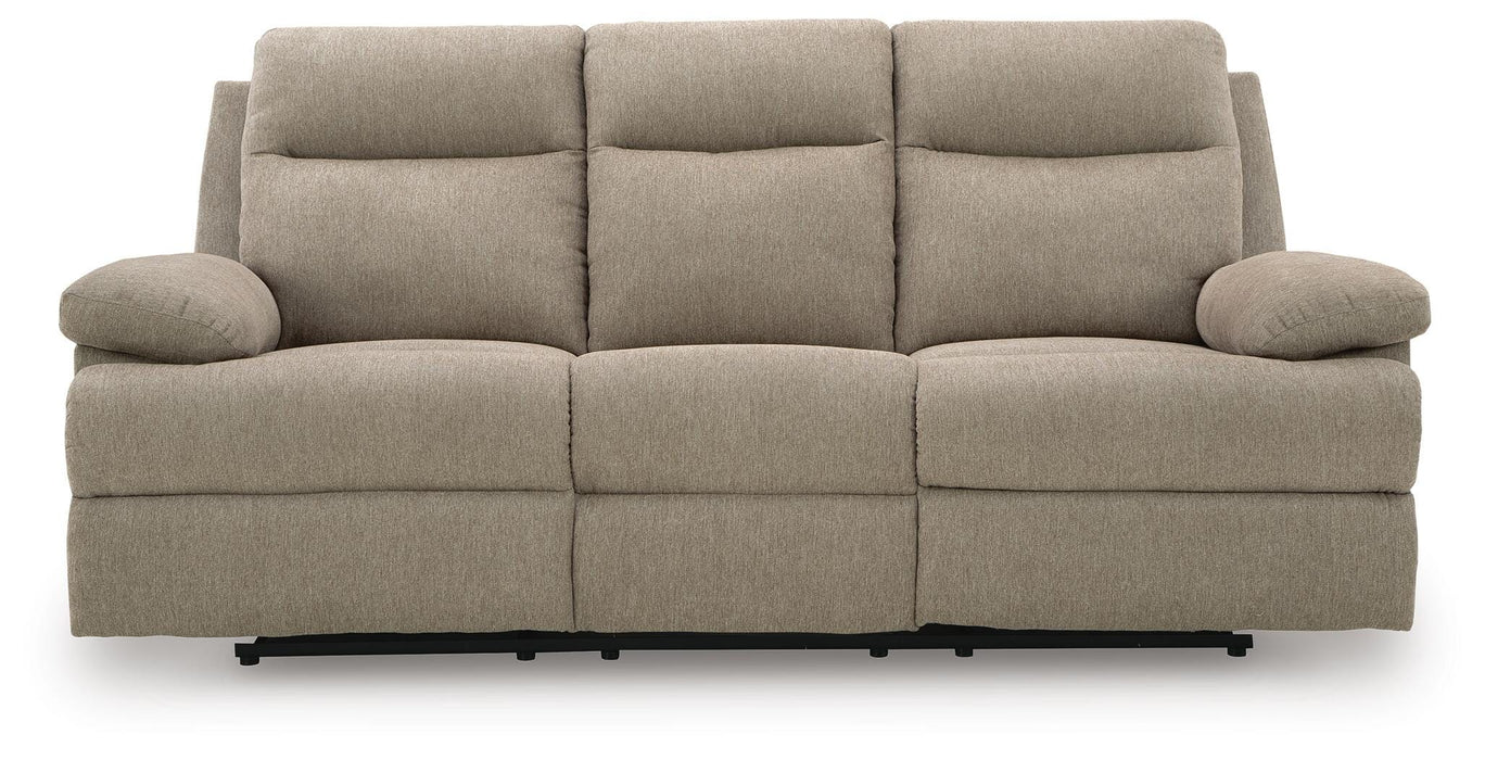 Side-Swipe Reclining Sofa with Drop Down Table - US Furniture & Mattress (Waterbury,CT)*