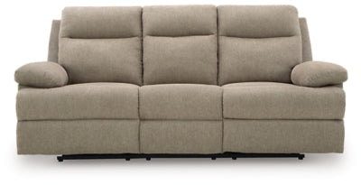 Side-Swipe Reclining Sofa with Drop Down Table - US Furniture & Mattress (Waterbury,CT)*